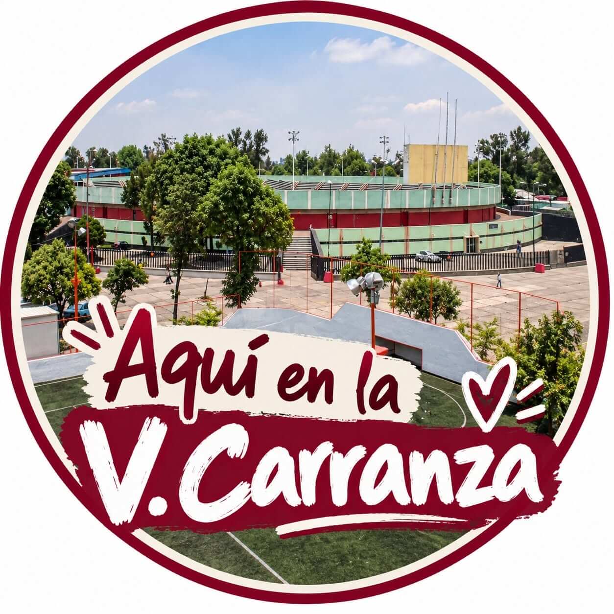 Logotipo de Aquí en la V Carranza